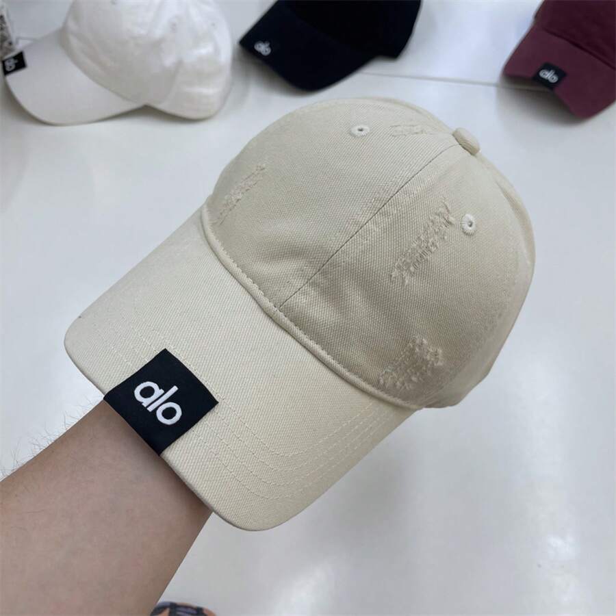 Baseball Caps - Beige - View 1
