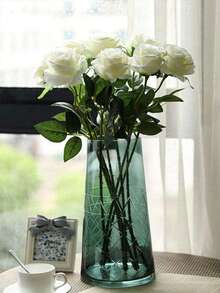 Buchet de 16 trandafiri artificiali din mătase, trandafiri artificiali realiști, potriviti pentru Ziua Îndrăgostiților, Ziua Mamei, nunți acasă, decorațiuni pentru petreceri, cadouri, coșuri florale, decorațiuni auto, accesorii vestimentare, aranjamente florale romantice, decorațiuni pentru casă și cameră, trandafiri artificiali.