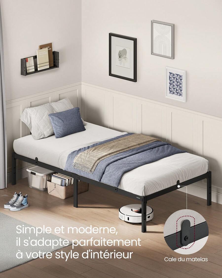 Bed Frames - màu đen - Xem 1