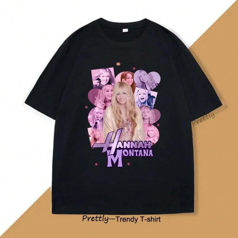 Women T-Shirts - 黑色 - 查看 1