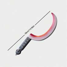 1pc Realistic Plastic Knife, Halloween Decoration Toy, Prank Prop, Cosplay Accessory - 彩色 - 查看 17