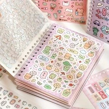 Tập sticker 16 tờ/túi với hình động vật nhỏ dễ thương và các hạt nhỏ, đồ dùng làm sổ lưu niệm, sticker trang trí cho sổ tay, khung ảnh, ốp điện thoại, cốc nước, tạp chí cũ, hộp bút, sticker tự làm cá nhân hóa cho mùa tựu trường. - Nhiều màu - Xem 6