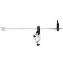 HOHOBLA Portable Fish Finder Mount - Universal Portable Transducer Mount Bracket W/360° Adjustable Rotatable Transducer Pole Mount For Boat Canoe Kayak Universal Transducer Bracket Portable With Fishfinder Mount 360° Adjustable Tool [Wonderful Gift For Family&Friends] - Bạc và đen - Xem 6