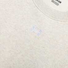 Under Armour Rival Fleece OS Crew Sweatshirt/Pullover, Fleece Lined, Loose Fit, Warm Women's Athletic & Fitness 1379491-784 - Beige - View 4