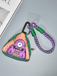 Cute Funny Little Black Person Hanging Bag Phone Case Short Strap Handheld Mini Purse Weird Expression Earphone Case Jeans Waist Bag Card Holder Mini Change Purse Gift For Men And Women Gifts For Mother, Family, Friends, Birthday, Holiday Phone Charm, Phone Chain
