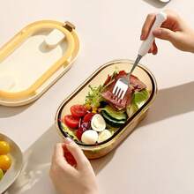 Insulated Lunch Box - Glass Lunch Box [double Compartment] - View 9