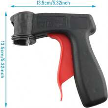 Adjustable Spray Gun, Suitable For Automotive Painting, Durable Plastic Handheld Design, No Charging Required, Time And Labor-Saving, Compatible With All Vehicles, DIY Painting Work | Ergonomic Handle Design | Lightweight Spray Gun - Multicolor - View 3