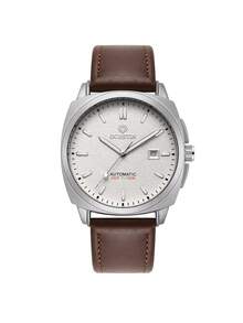 OCHSTIN Pilot Watch Fashion Business Fully Automatic Mechanical Gold Watches Square Luxury Date Watches Leather Strap Man Wrist Watch - one-size - View 13