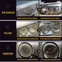 H4Cacle 1 件套汽车大灯清洁修复套装，汽车大灯氧化去除、划痕修复、涂层更新剂、修复液、抛光剂 - 415 - 查看 5