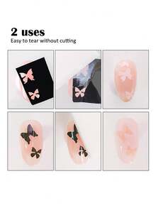 7Pcs Nail Art Hollow Stickers Set, Nail Art Plate Template, Line Grid Leopard Print Designs To Make Nail Art/Salon More Easy.Christmas, Winter, Pink, Graduation, Birthday, Holiday, Summer, Autumn, Y2K, Fancy Fashion, Women's Makeup, Makeup Party, Beach Travel, Camping, Outdoor School, Campus Travel, Festival Decoration Gifts, Roses, Girl Role Playing, Best Colors, Charm, Atmosphere - Multicolor - View 6