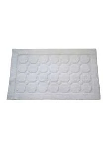 100% Cotton Non-Slip Bath Mat 40x70 Cm – Soft, Absorbent, Machine Washable | Made In Turkey - Pink - View 3
