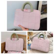 DANYCASE 11-16inch Sleeve Bag Cute Tablet Notebook Bag Compatible With Ipad 10th 11th Air 13 11 Pro 12.9 Shockproof Computer Briefcase Travel Women Case