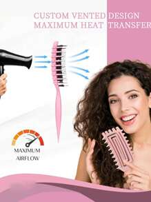 Pelo per definire i ricci per capelli ondulati e riccioli Pettine leggero per modellare e staccare, anti-crespo, ideale per peli bagnati ed asciutti