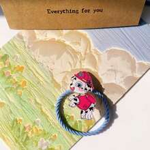 9 Pcs  Cute Cartoon Hair Accessory, Headband Elastic Band Peplum Hair Decoration ﻿ - Multicolor - View 4