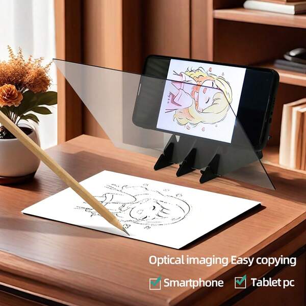 Tablero de luz para trazar para niños, almohadilla de dibujo reutilizable, herramienta de arte para el aprendizaje temprano, diseño protector de los ojos, tablero de bocetos portátil, desarrolla el enfoque y la coordinación mano-ojo, regalo ideal para niños, decoración de Navidad y Halloween