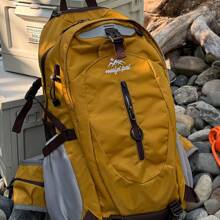 1 件轻便徒步背包、露营背包、防水徒步背包、紧凑型旅行背包、男女轻便徒步背包、露营、登山、户外运动、大容量、旅行、万圣节、圣诞节、感恩节礼物、运动健身背包