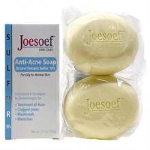 JOESOEF SKIN CARE Sulfur Soap For Acne Pharmaceutical Grade Dermatologists Approved For Acne Rosacea 100G - 1.76 Ounce (Pack Of 2) - View 1
