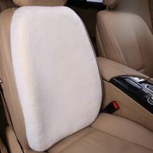 1pc Universal Car Seat Cushion, Plush Car Seat Pad, Comfortable Warm Backrest, Warm Car Seat Cover Pad, Suitable For All Seasons - Cushion - View 17
