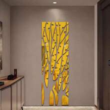 1Set Removable "Lucky Tree" Acrylic Mirror Wall Stickers, Soft Acrylic Self-Adhesive DIY Decorative Pieces, Multi-Style, Suitable For Home Living Room, Sofa, Bedroom, New Year, Spring Festival Decoration Room Decor Wall Decor Wall Mirror Mirror For Room Home Decor Bathroom Decor Living Room Decor - Multicolor - View 17
