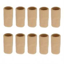 10PCS Basketball Finger Sleeves , Thumb Splint Brace For Finger Support, Breathable Elastic Finger Tape, Compression Pression Protector For Triggger Finger,Compression Aid For Sports - Multicolor - View 12