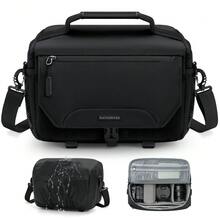 NEWHEY Everyday Photographer's Sling Bag: Waterproof Compact Crossbody Case For DSLR & Mirrorless Cameras, Features Tripod Holder & Rain Cover For Full Protection On-The-Go - màu đen - Xem 10