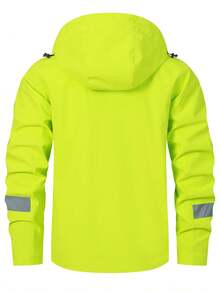 New Men's Casual Windbreaker Jacket, Outdoor Sports Jacket, Lightweight Spring Jacket, Casual & Versatile, Spring/Autumn, Men's Mountaineering Jacket, Spring - Green - View 3