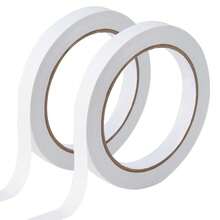 1/4 2 Rolls Double Sided Adhesive Sticky Tape Arts,, Card Making, Crafts, Photography, Scrapbooking, Wrapping, Office School Stationery Supplies, Home Supplies (Width: 6mm) - 1/4吋(6毫米) - 查看 1