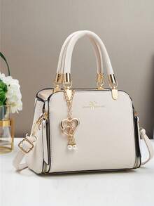New Women's Handbag, Classic Elegant Stylish Durable, Convenient To Carry, Versatile For All Seasons, Fashionable Shoulder Bag With Large Capacity, Suitable For Travel, Shopping, Valentine's Day Gift - Multicolor - View 12