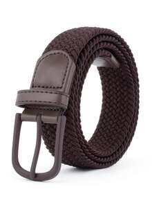 1pc Men's Solid Color Elastic Waist Belt, No Buckle, Breathable, Fashion, Casual, Suitable For Outdoor, Golf Pants, Multiple Sizes Available Casual, Business, Boyfriend Husband Father Dad Men Gift, Daily Wear, Fashion, Teen, Outdoor, Vacation, Athletic, Travel, Street, Boho, Vintage Fall, Autumn, Halloween Autumn-Winter Accessories,Suitable For Teens, Youth,Men,Casual, Outdoor, Athletic, Vacation, Graduation Gifts, Birthday, Daily Wear - 3596-a - View 18