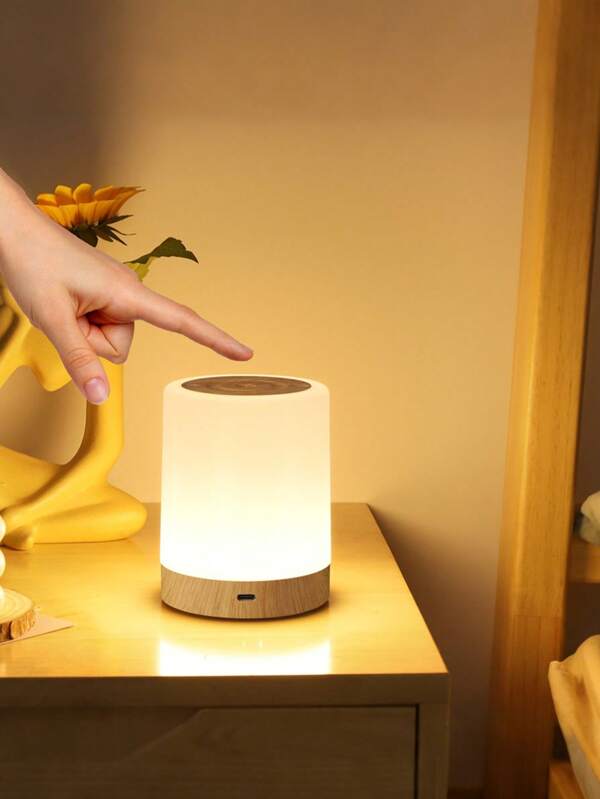 1PC Ambient Festive Gift Nightlight, Soft Glow, Decorative, Rechargeable, LED, Warm, Portable, Stylish, Cozy, Unique, Safe, Festive, Durable, Versatile.