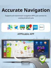 XUDA 2025 新款 11.26 英寸 IPS CarPlay 触控屏无线 CarPlay 和 Android Auto 多媒体视频播放器便携式 MP5 播放器兼容 Apple 或 Android Auto