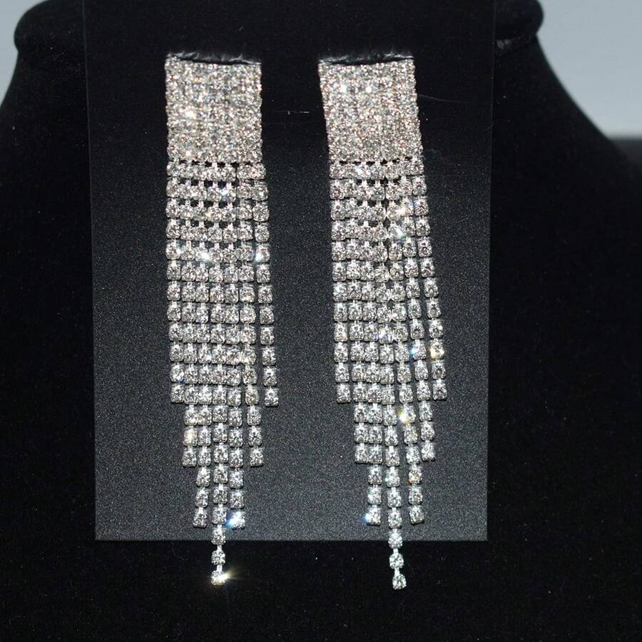 Bohemian Hollow Web Headpiece, Shiny Decor For Women's Luxury Party Dress, Formal Occasion, Head Jewelry, Head Chain