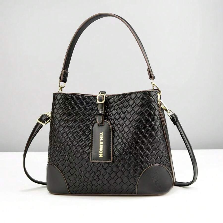 Women Shoulder Bags - 黑色 - 查看 1