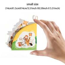 1pc Tear-Resistant Cloth Book For Kids, Infant Toy With Matching Pictures And Reusable Stickers, Educational And Cognitive Fabric Material For Washing And Biting