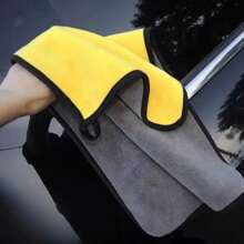 1/5pcs Soft And Quick Drying Car Cleaning Cloths, Strong Absorbent Cleaning Cloths, Reusable Cleaning Cloths, Window Mirror Cleaning Cloths, Car Wash Double Layer Cleaning Cloths, Household Cleaning Cloths, Pet Cleaning And Drying Cloths, Suitable For Car Cleaning, Kitchen Bathroom Bathroom, Office Conference Room Cleaning, Back-To-School Must-Have Cleaning Supplies