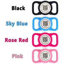 AirTag 保护壳，带二维码的 AirTag 保护套，可扫描输入宠物信息和电话号码，防止宠物走失，需搭配项圈或牵引绳使用，路人可扫描二维码联系主人，猫狗防走失