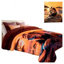 Cobertor Jumbo Matrimonial con Borrega – Súper Suave, Cálido y con Diseños Trendy para esta temporada  de Frio- Beautty Home - León - Ver 3