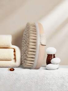 2 支装/1 支装身体刷，天然鬃毛去角质身体磨砂膏，旨在去除死皮细胞，改善橘皮组织，防止毛发内生，促进淋巴引流，增强血液循环。这款身体磨砂膏是干性肌肤的理想选择，是一款全身去除橘皮组织的工具，可改善皮肤健康，减少痤疮。 - 彩色 - 查看 8