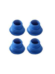 4 piezas de anillos de sellado de tuberías de drenaje de plástico flexible, adecuados para lavadoras, cocinas y baños - sin necesidad de electricidad, artículo esencial para volver a la escuela - multicolor - Ver 10