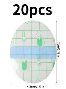 20/40/60/80/100pcs Baby Waterproof Ear Patch, Infant Bath Ear Protector, Children Bathing Ear Cover