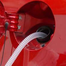 3pc Manual Syphon Hand Pump Siphon Liquid Transfer Fuel  Petrol & Water - Red - View 7