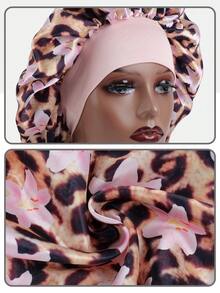 7厘米宽弹力面料睡帽，假发帽，缎面帽