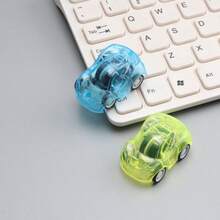 Transparent Mini Inertial Toy Car, Creative Small Gift, Party Favors, Egg Fillers, Goodie Bag Stuffers, Classroom Rewards. Cute Pocket-Sized Plastic Car, Creative & Portable, Great For Boys & Girls, Ideal Gifts For Parties, Birthdays, Valentine's Day, Christmas, Thanksgiving, Easter, Stress Relief Toy - Multicolor - View 8