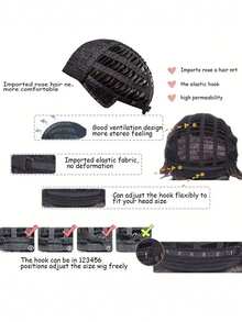 Short Pixie Cut Wig Synthetic Wavy Wigs For Women Black Hair Wig Brown Wig Red Wig Short Haircut Wig With Bangs Synthetic Wig Wavy Hair - 酒紅色 - 查看 5