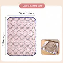 High Temperature Resistant Foldable Steam Ironing Pad, Suitable For Home And Dorm Use, Heat Insulation Mat,Kitchen Decor,Household Items,Mother's Day Gift,Bedroom Decor,Garden,Kitchen Decor,Summer,Beach,Travel Essentials,Room Decor,Squishy,Graduation - Pink - View 7