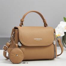 Women Shoulder Bags - 杏色 - 查看 2