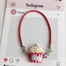 1pc (Excluding Dolls): New Dollhouse Mini Model Popcorn Tree Accessory Bag Doll Pendant Canvas Popcorn Pendant Halloween Gift Christmas Gift