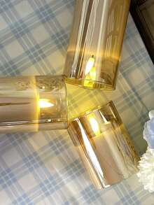 1/3pcs Flameless Candle Lights With Timer/Remote Control, Battery Powered LED Candle Lamps, Romantic Decor Lights For Holiday, Tabletop, Christmas, Valentine's Day, Wedding, Birthday, Party