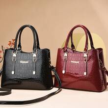 Women Top Handle Bags - 土黃 - 查看 3