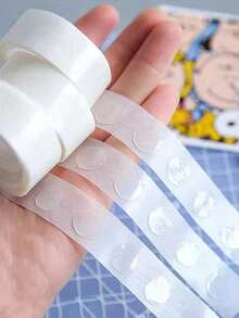 100pcs Double-Sided Balloon Glue Dots, DIY Balloon Decoration Accessories - Clear - View 2